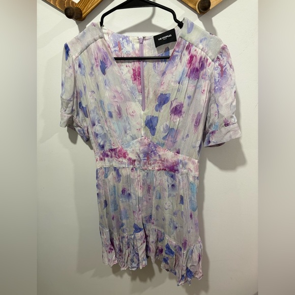 The Kooples Women's Printed Short Dress with Frills - Picture 5 of 13